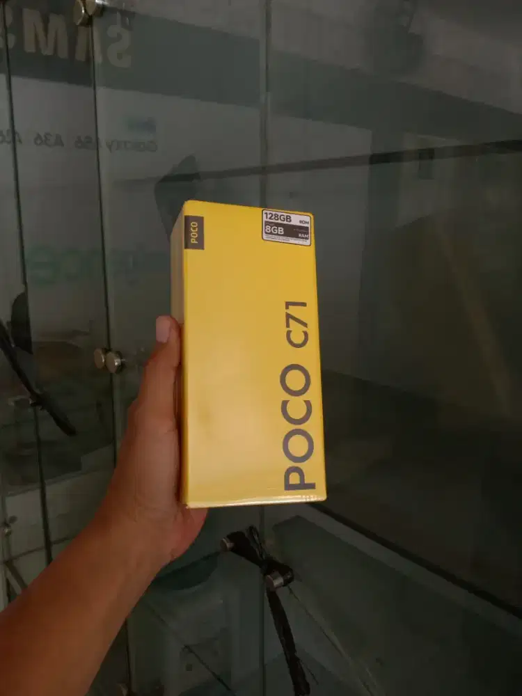 FAST RESPO  WA Poco C71 4+4/128 Garansi resmi 15bln