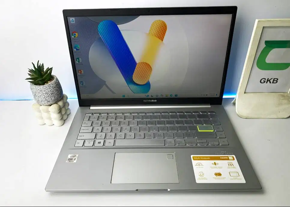 Laptop Asus VivoBook core i3 Generasi Baru Ram 8gb SSD 512gb Full HD I
