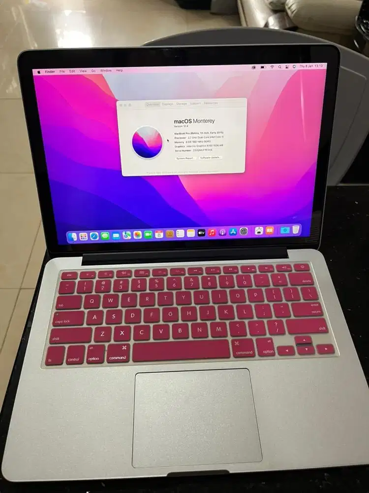 Macbook pro retina 2015 ibox masih 95%