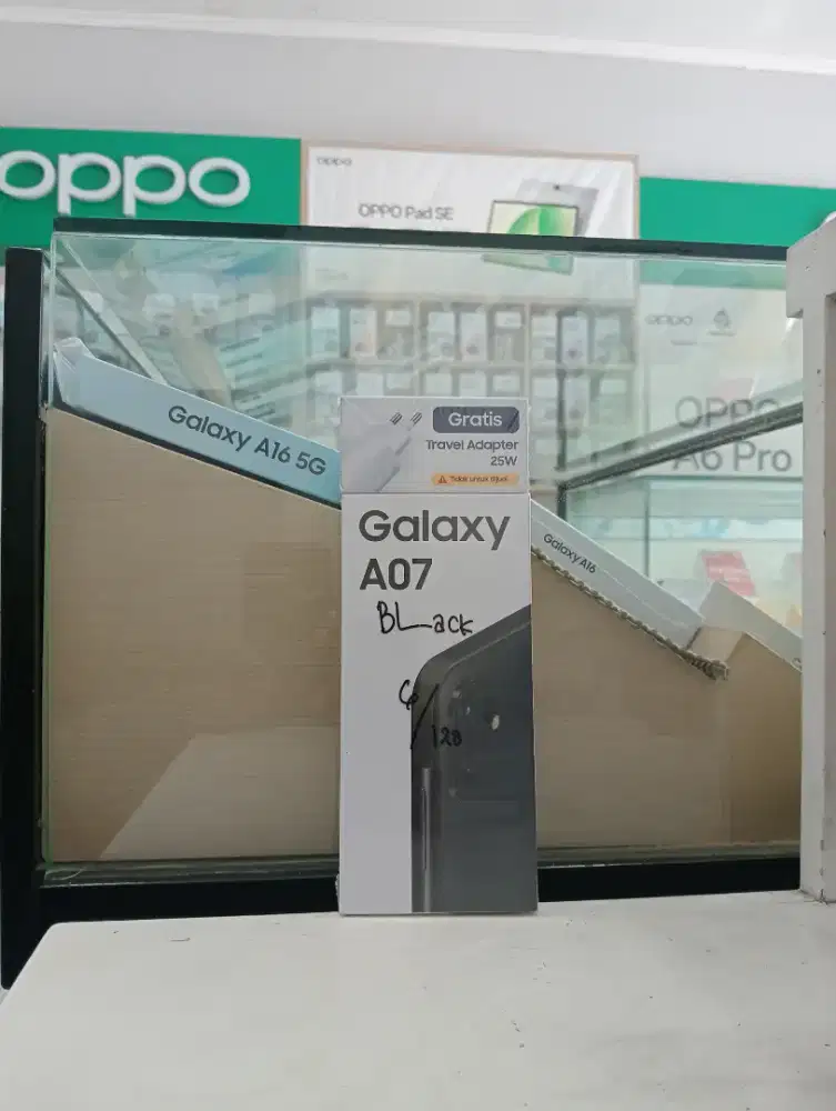 SAMSUNG A07 6/128 NEW MURAH QR GADGET