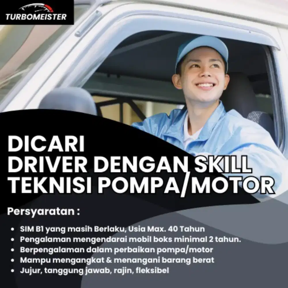 Dibutuhkan Driver
