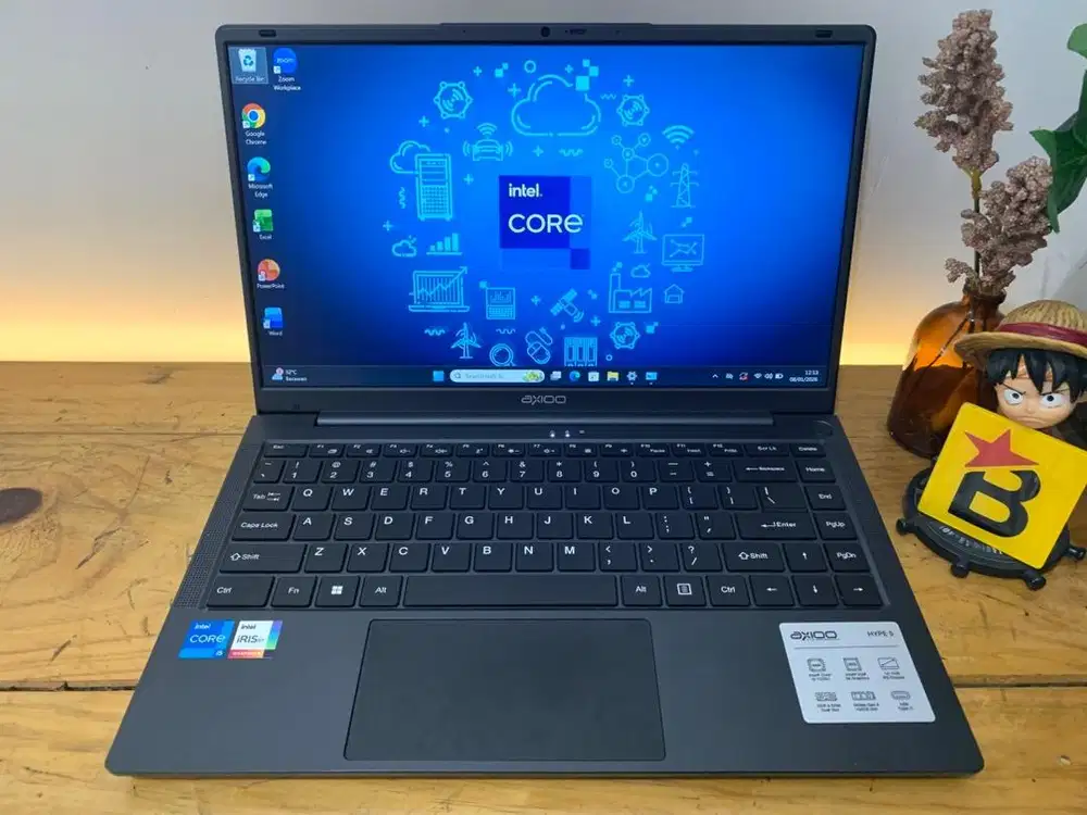 Laptop Axioo Hype 5 12th Gen Intel Core i5-1235U RAM 8 / 256 FHD Mulus