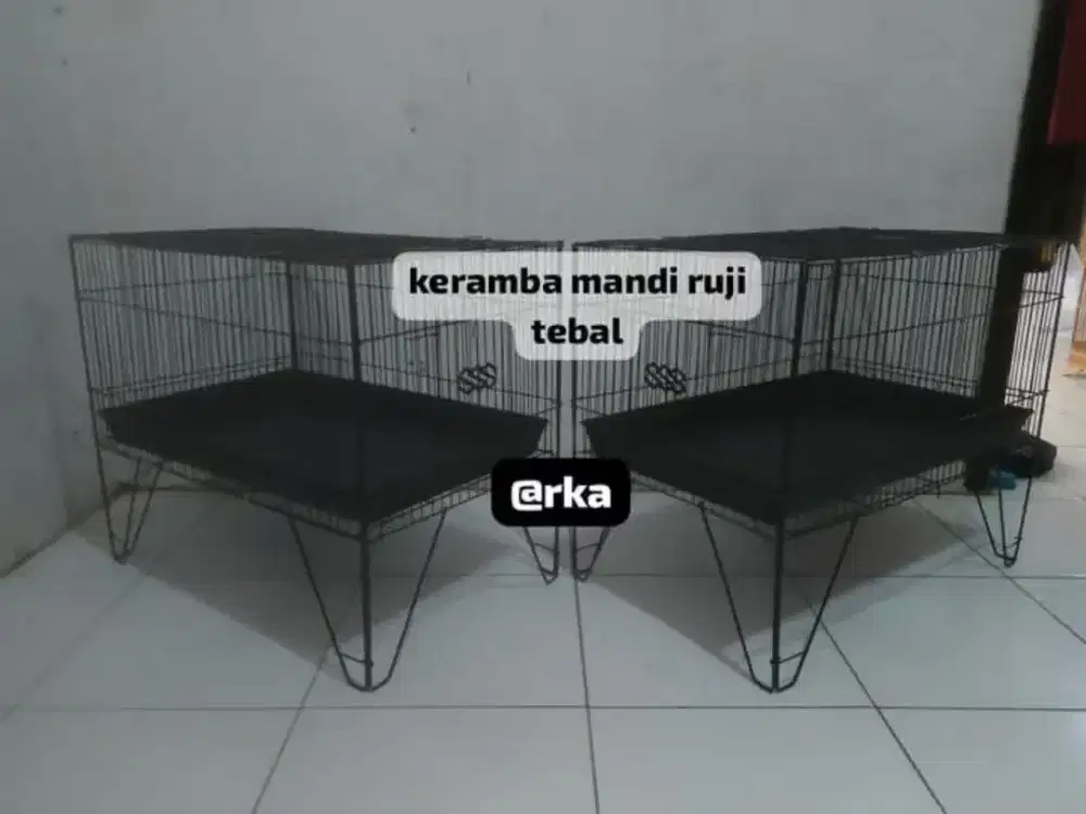 keramba/bak mandi burung pondok cabe