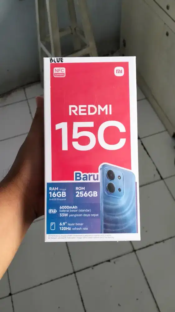 Xiaomi redmi 15c (8/256) new spesial promo