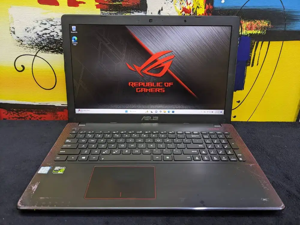 Laptop Baby ROG X550 Core i7 Gen 7 8/128 + HDD 1TB Nvidia GTX 950M Sia