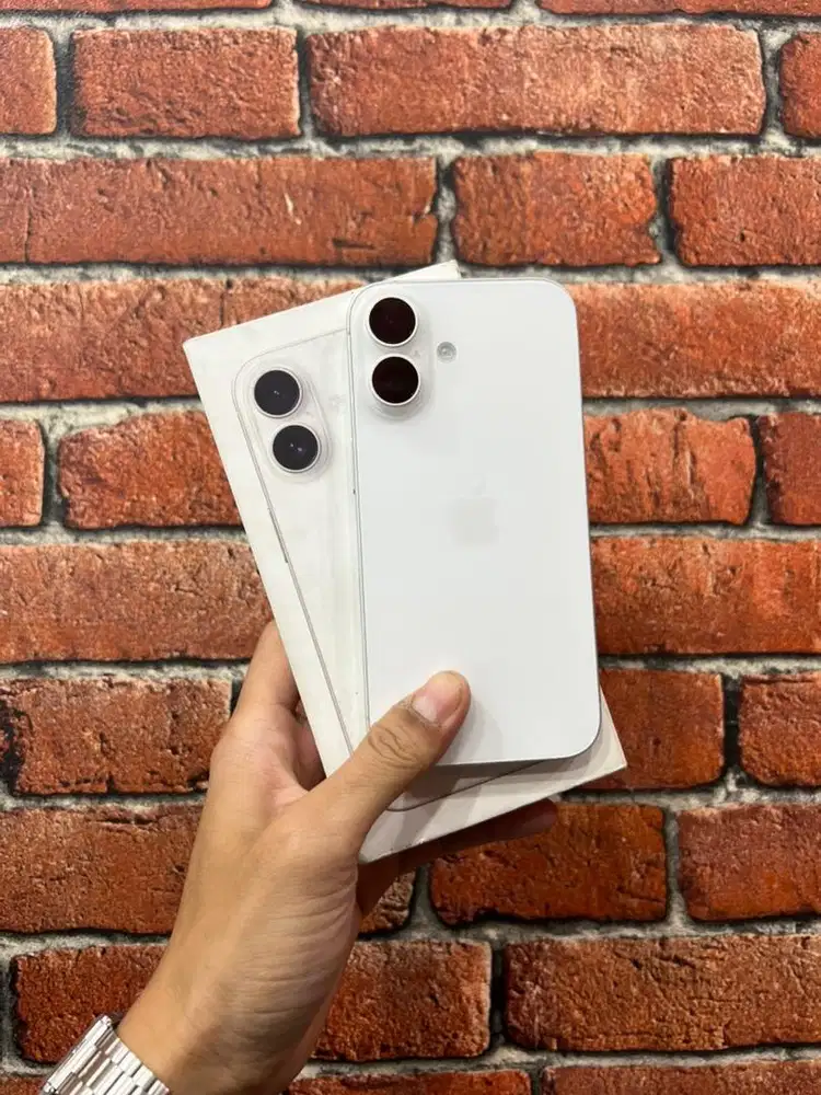 iphone 16 128 white ibox second