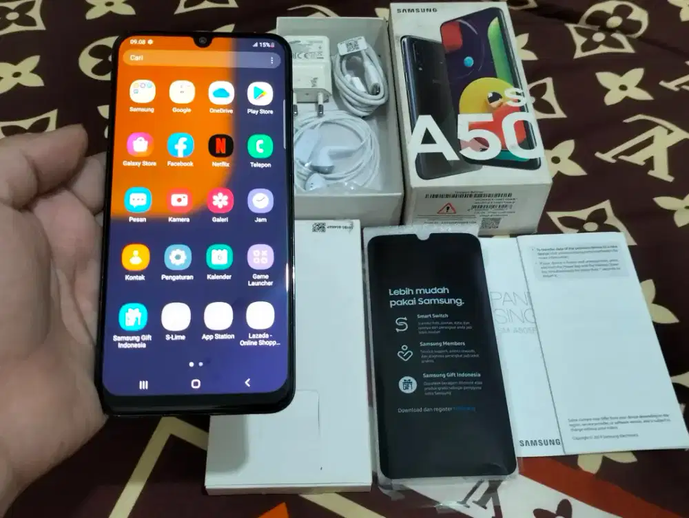 BUTUH UANG SAMSUNG GALAXY A50S RAM 4GB / 64GB 4G AMOLED 6.4in 48MP NFC