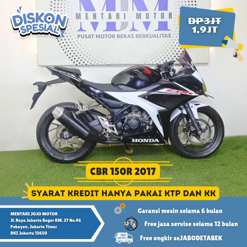 CBR 150R 2017 PAJAK HIDUP GASS !! MENTARI JOJO MOTOR