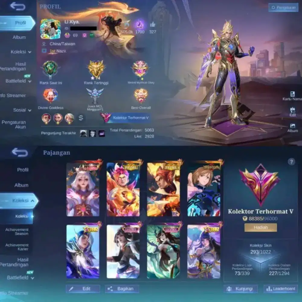 JUAL BELI AKUN MOBILE LEGENDS AMAN DAN AMANAH