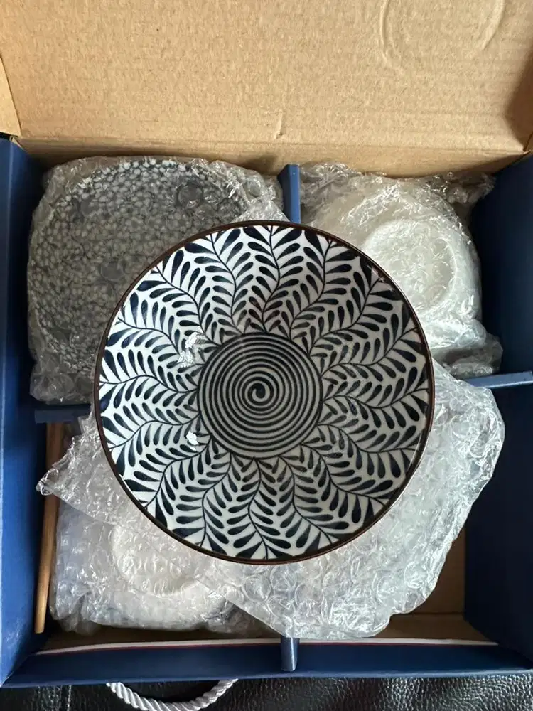 Mangkok jepang estetik / mangkok kuah / mangko keramik / lebaran imlek