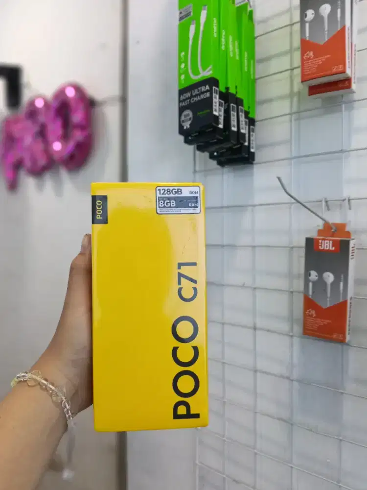 POCO C71 (4/128GB) New segel garansi resmi
