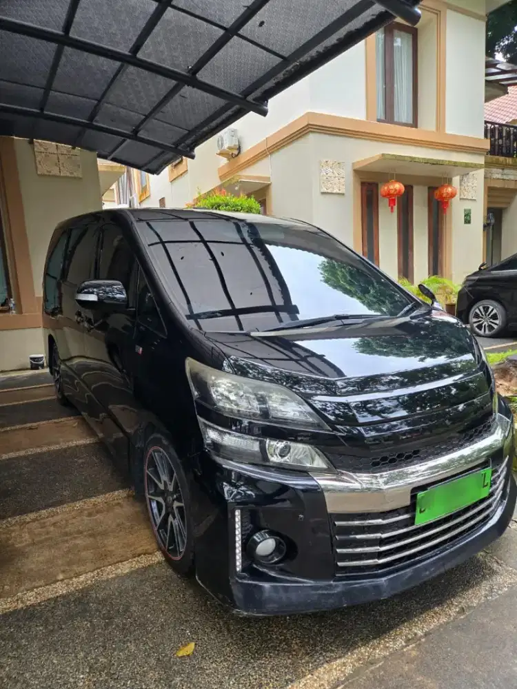 Jual Vellfire GS 2014 - Kondisi Cakep Parah