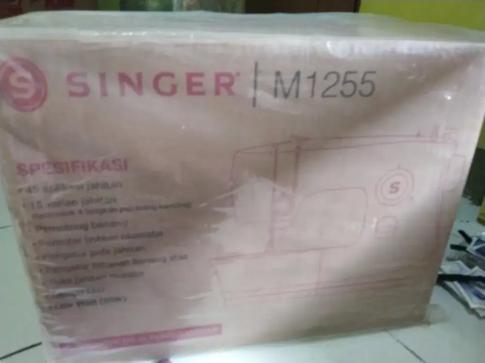 Jual mesin jahit singer M1255 baru