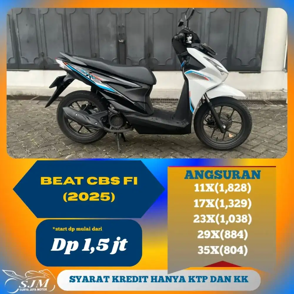 HONDA BEAT CBS 2025 JUAL CEPAT