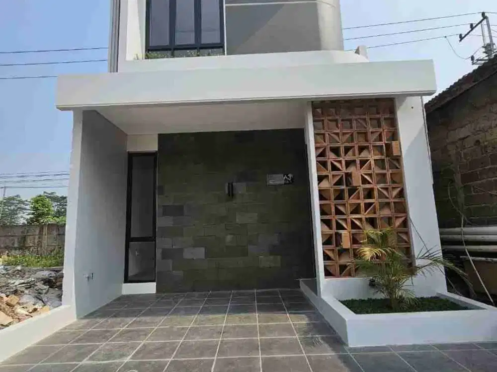 Thown house aesthetic modern 2 Lantai Cimanggis Depok