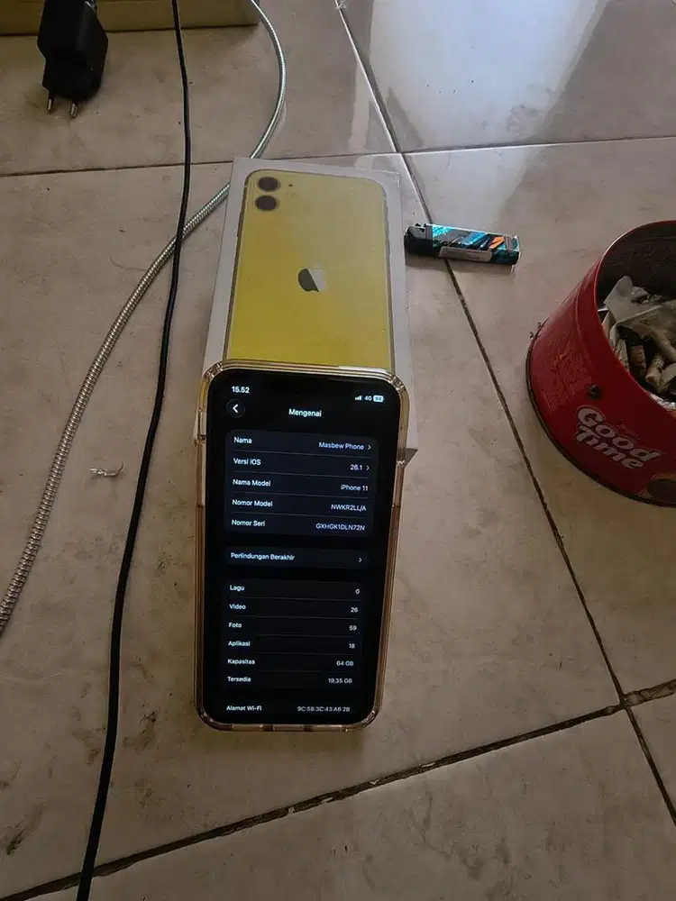 Jual iphone 11 64gb ex inter all operator