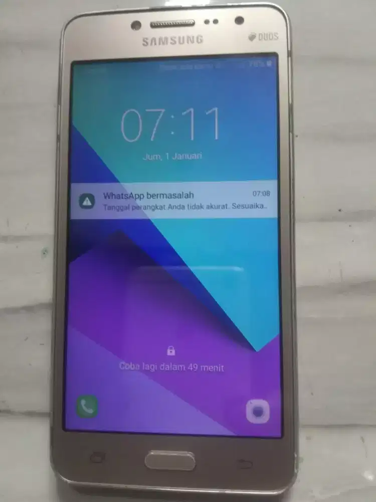 Samsung galaxy J2 prime unit aja minus