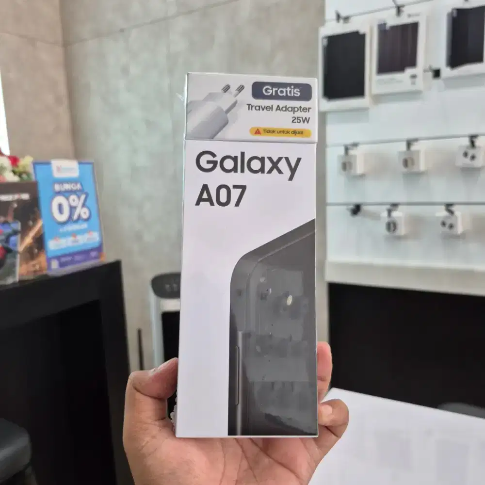 Termurah!!! Samsung A07 8/256GB garansi resmi 1 tahun
