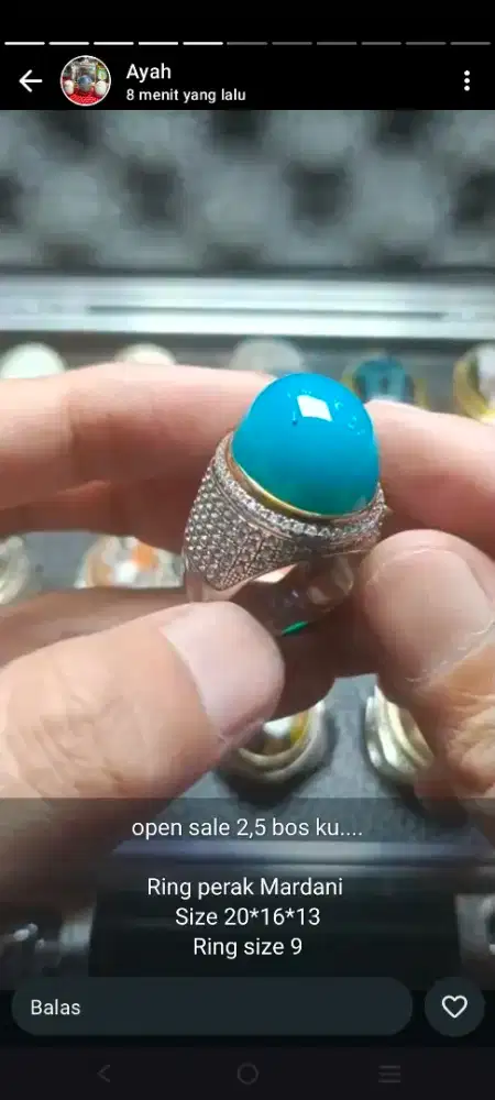 Cin-cin batu akik cin-cin bacan