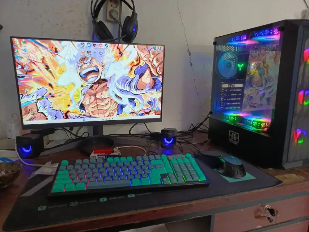 pc set amd ryzen 5 5600G komplit siap pakai