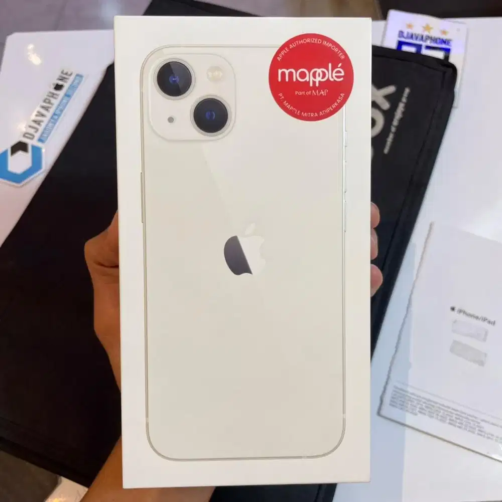iPhone 13 Starlight 128GB NEW Garansi Resmi iBox Digimap 1 Tahun