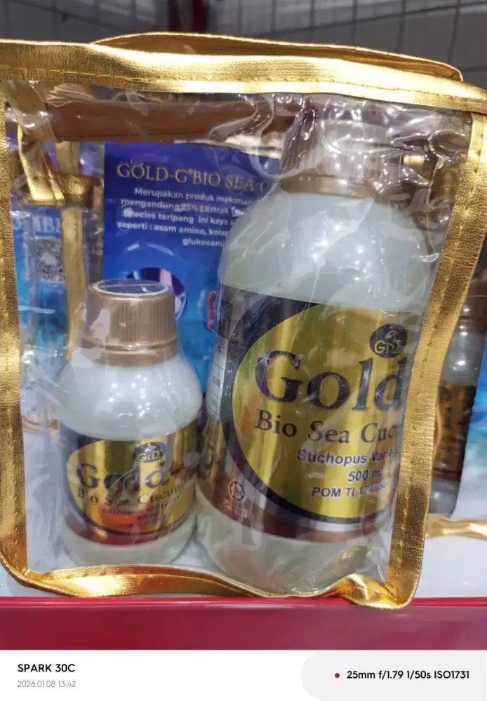 Gamat Gold G 500ml free 100ml obat lambung