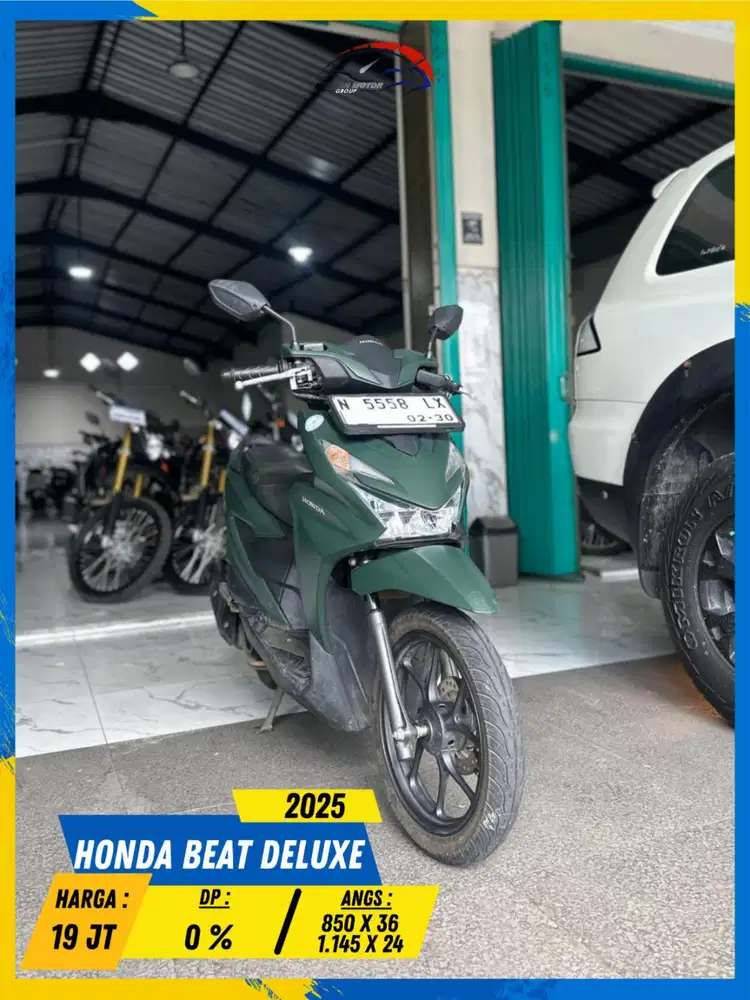 HONDA BEAT DELUXE 2025 KEYLESS GASS MASZEHH HIKMAH MOTOR KEPUH MALANG