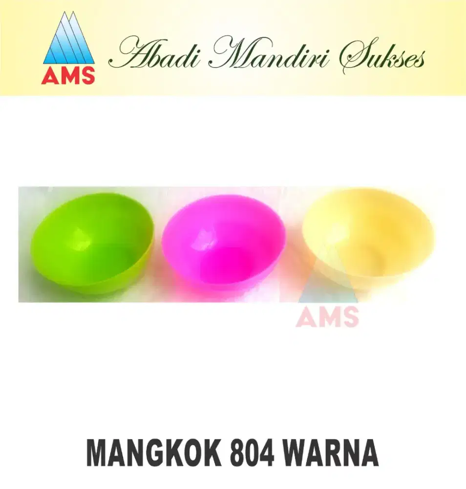 Jual Mangkok 804 warna ( harga 1475 per biji )