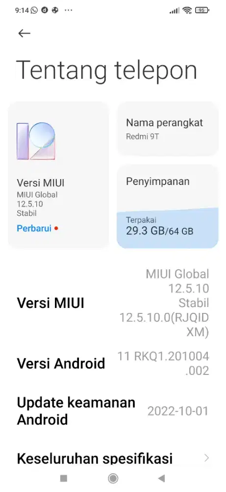 Xiaomi redmi 9t 4/64