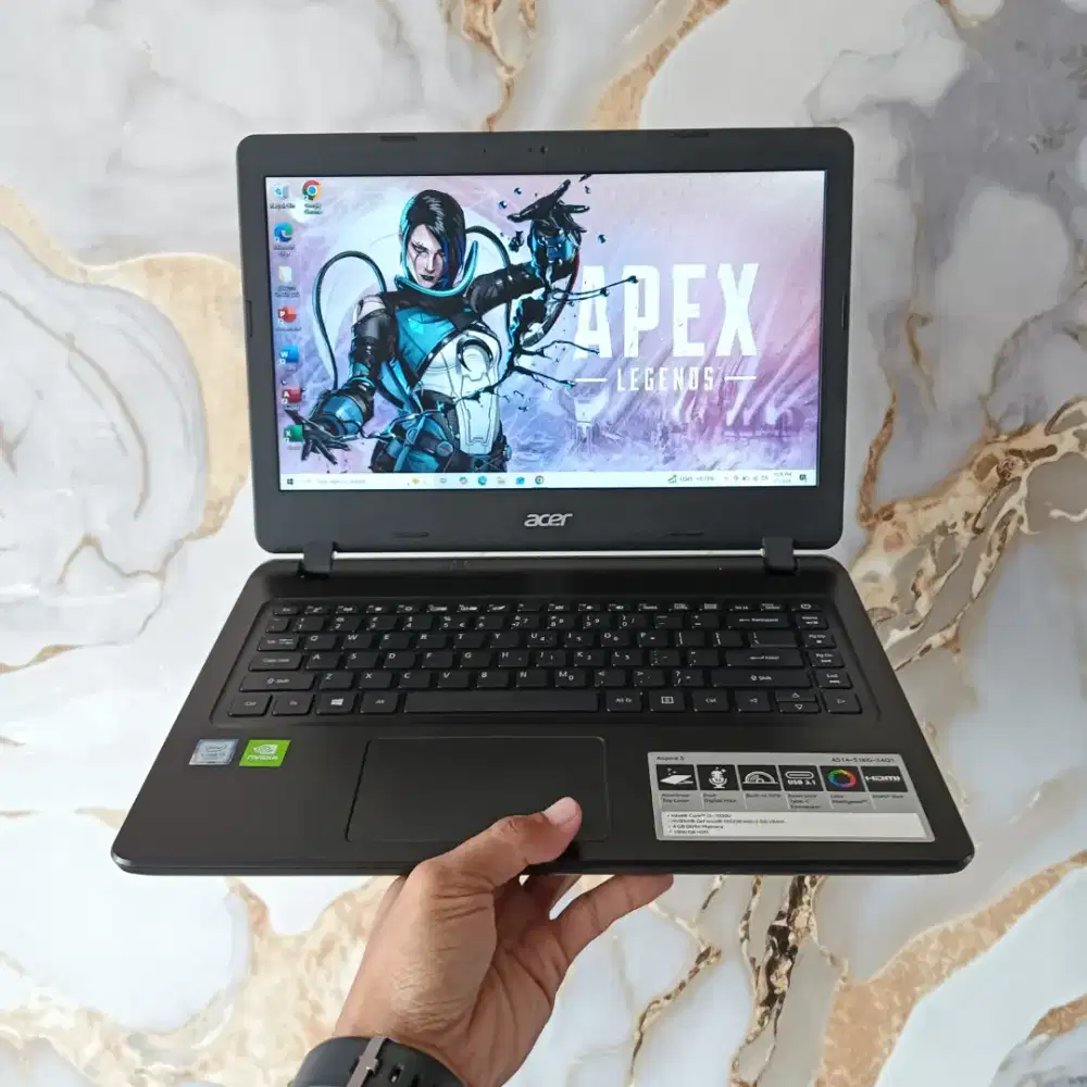 Acer ASPIRE 5 a514-51G i3-7020U ram 8gb SSD 128Gb HDD 1tb VGA 2gb