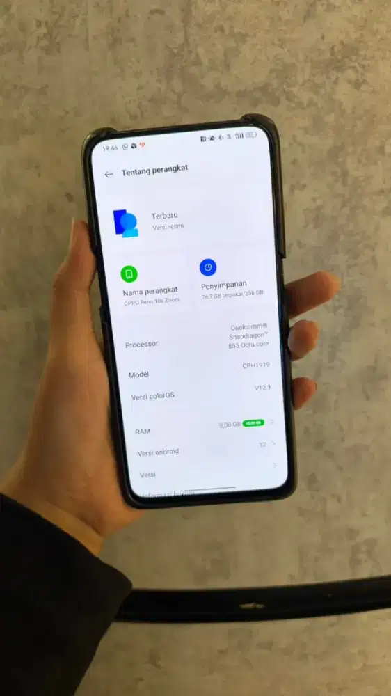 Oppo Reno 10x Zoom resmi