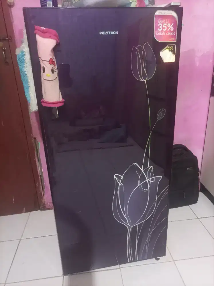 Jual cepat kulkas Polytron 1 pintu