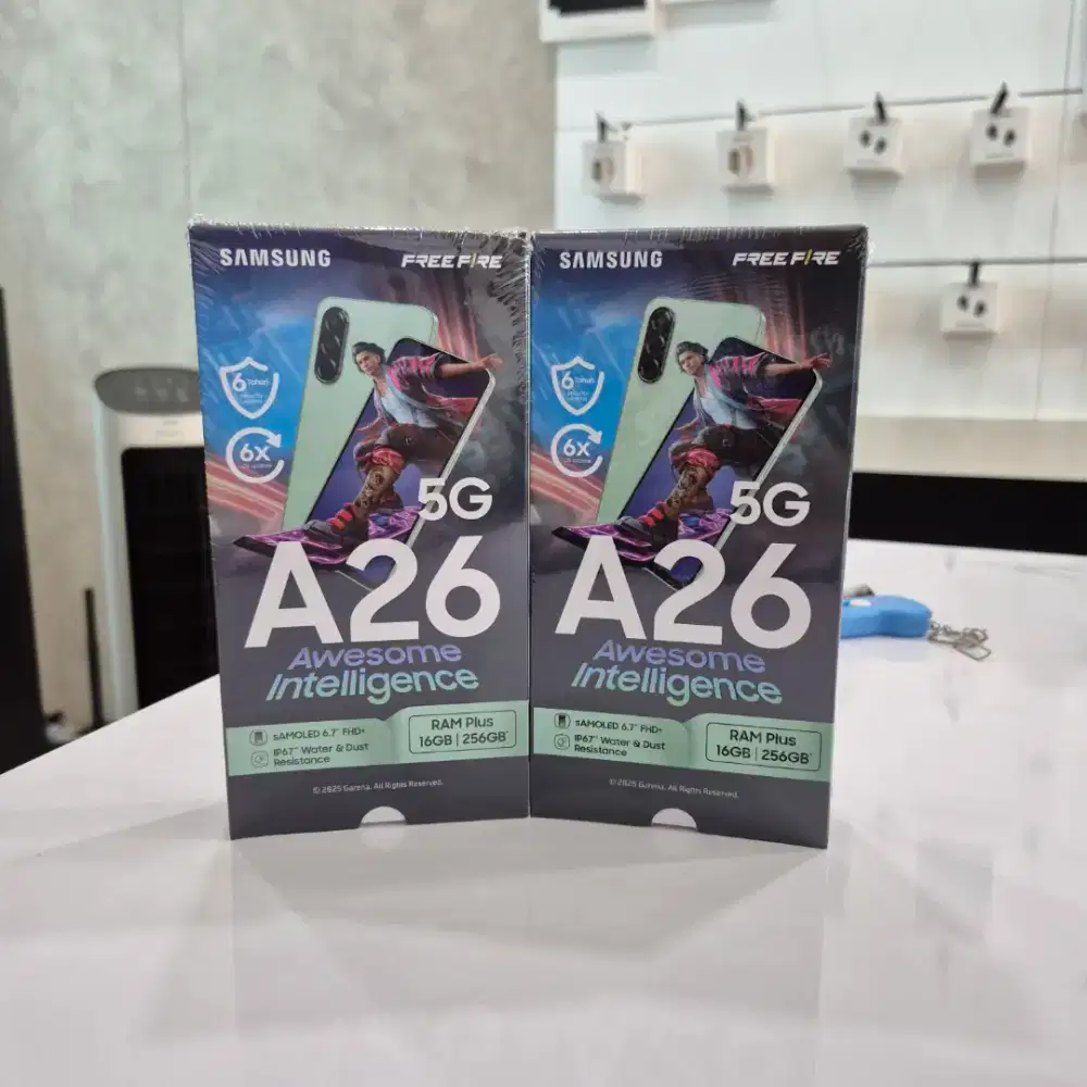 Termurah!!! Samsung A26 5G 8/256GB garansi resmi 1 tahun