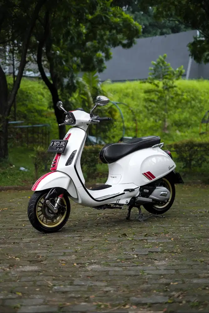 PIAGGIO SPRINT 150 IGET FACELIFT 2021 LOOK RACING SIXTIES BISA KREDIT