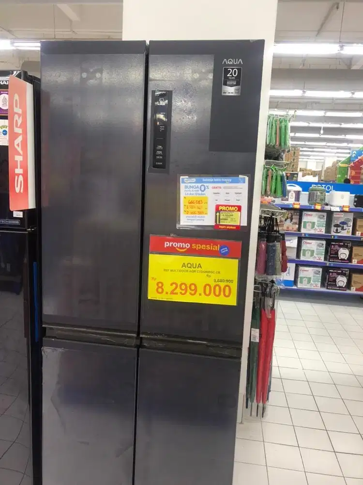 Promo Kulkas 2 Pintu Aqua