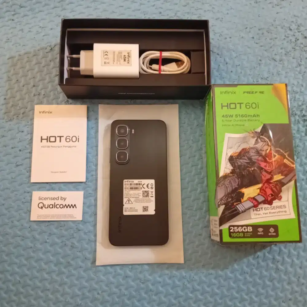 Infinix hot 60i 8/256 fullset