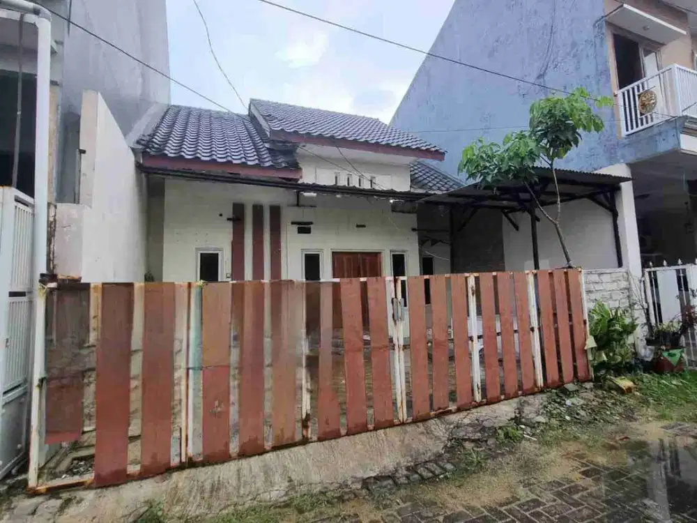 dijual rumah murah Wiyung Surabaya di pondok maritim balas klumprik