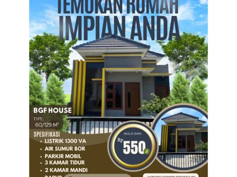 BGF HOUSE- Rumah Hunian di Pusat Kota