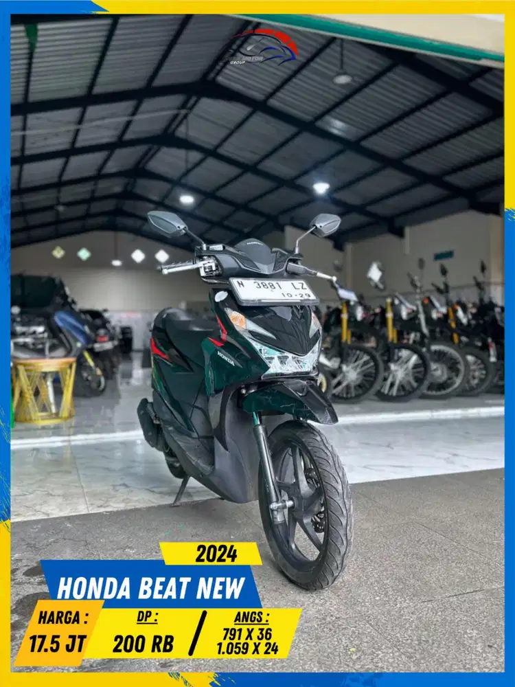 HONDA BEAT NEW 2024 NEGO TIPIS BOLOH HIKMAH MOTOR KEPUH MALANG