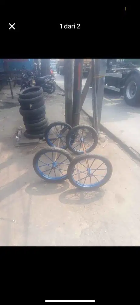 Jual 2 set pelek gerobak ring 17 satuan juga bisa