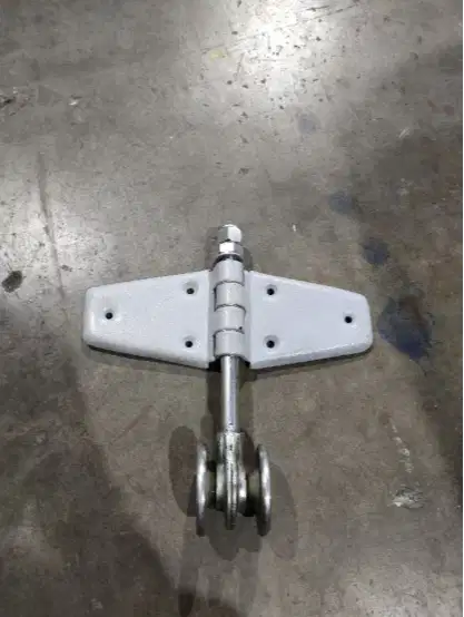 Roda atas tengah biasa tipe 4800 Komponen pintu garasi Sliding Tikung