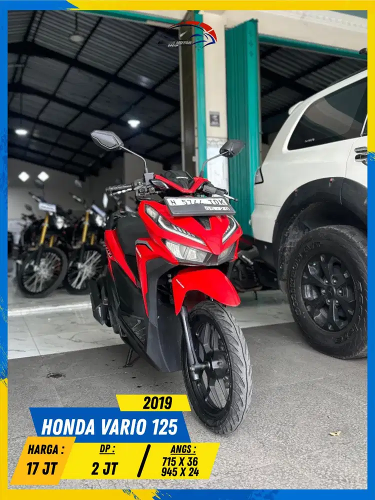 HONDA VARIO 125 2019 MONGGO GASSKEUN BOSS HIKMAH MOTOR KEPUH MALANG