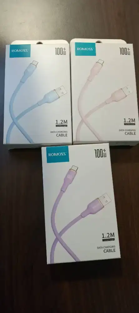 ROMOSS Kabel Data Charger CB3024 Super Fast Charging 1.2M