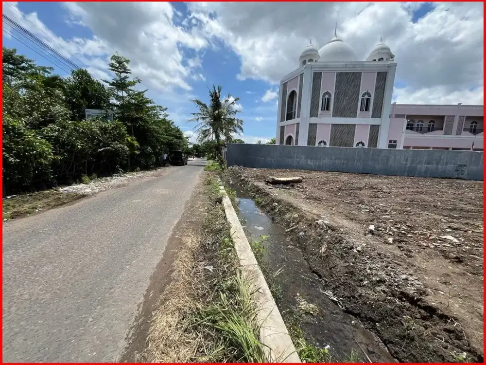 Tanah Dijual Yogyakarta Jl. Stadion Sleman Dekat Jogja Bay Untuk Rumah