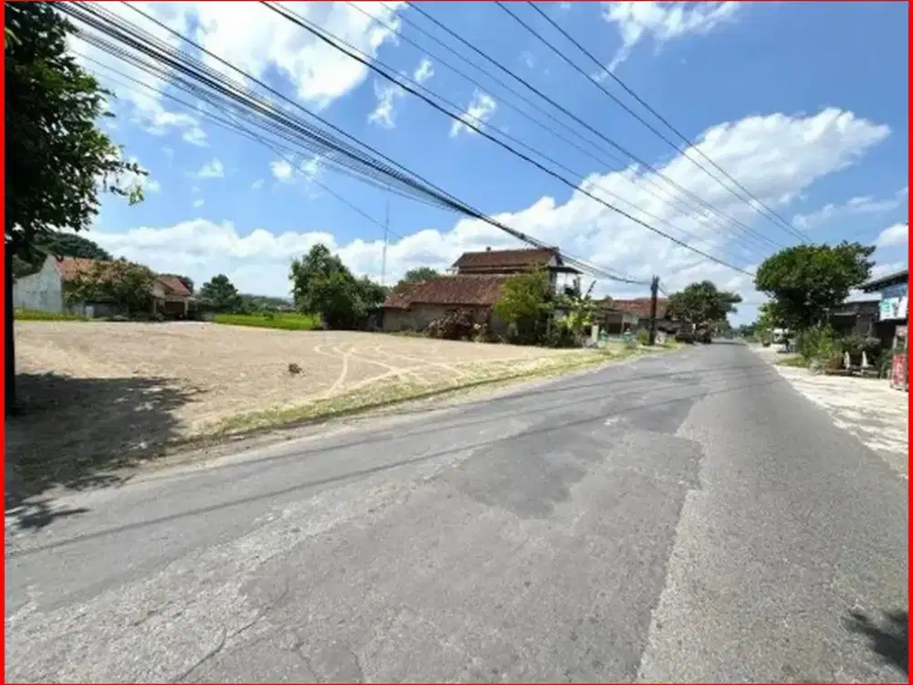 Tanah Murah Dijual Yogyakarta Berbah Dekat Bandara Adisucipto Untuk Rumah