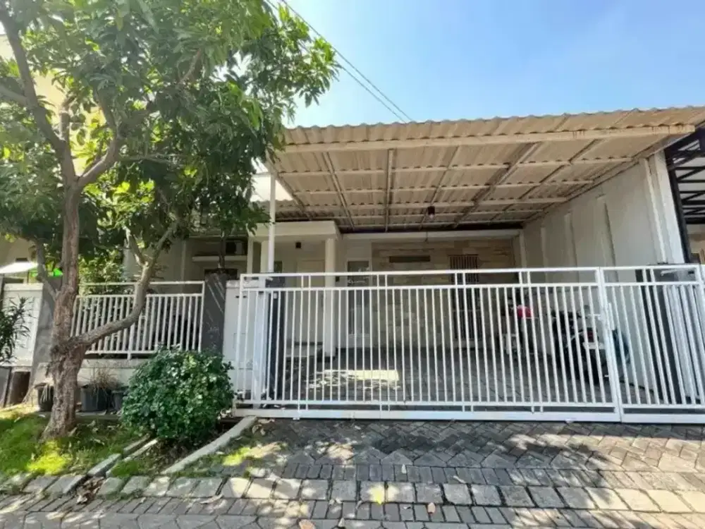 ‼️Minimalis, Terawat‼️ Rumah di Deltasari dekat Pondok Candra Gayungan