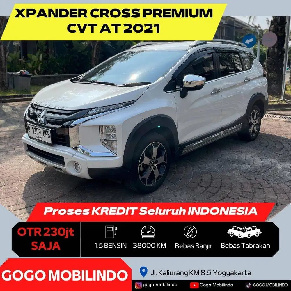 Mitsubishi Xpander Cross Premium Matic 2021 DP Minim Livina