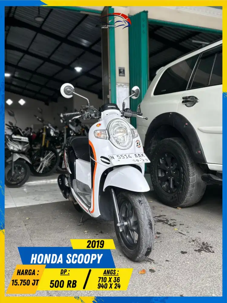 HONDA SCOOPY 2019 NDANG NEGO BOSSKU HIKMAH MOTOR KEPUH MALANG