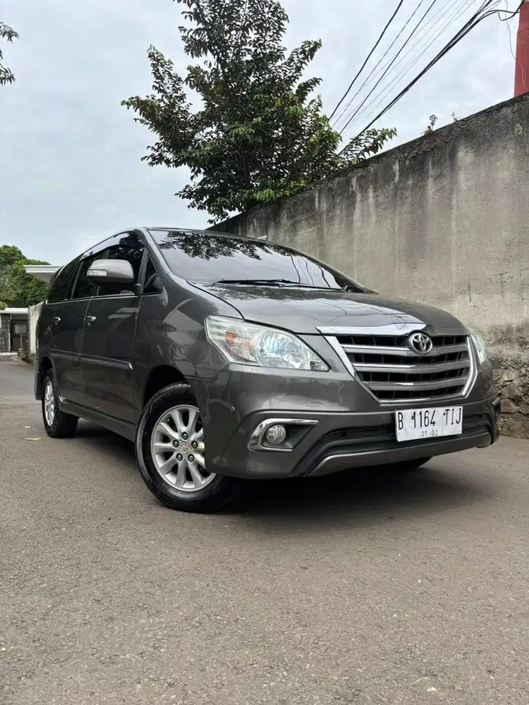 [CASH] Toyota Kijang Innova V At Lux Bensin 2014 Tt Pribadi Murah