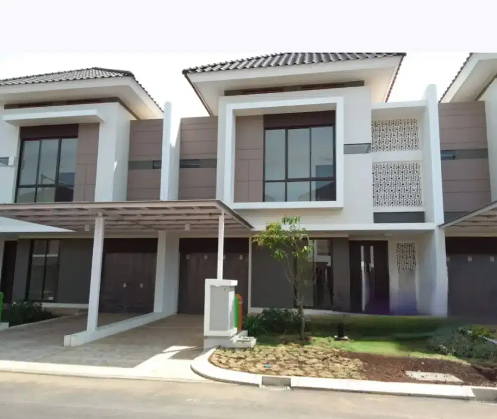 Rumah furnished siap huni di cluster Summarecon bandung SHM